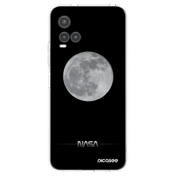 Picasee silikonowe przeźroczyste etui na Vivo Y33s - Moon Minimal