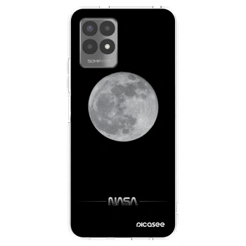 Picasee silikonowe przeźroczyste etui na Realme 8i - Moon Minimal