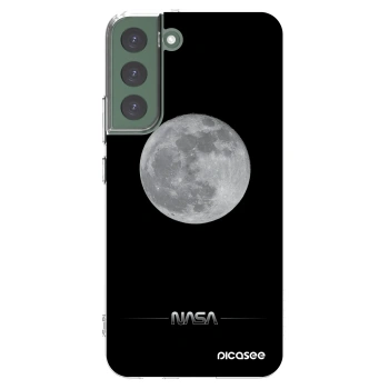 Picasee silikonowe przeźroczyste etui na Samsung Galaxy S22+ 5G - Moon Minimal