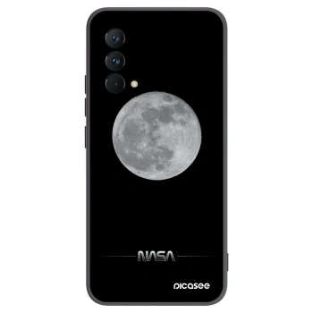 Picasee silikonowe czarne etui na Realme GT Master Edition 5G - Moon Minimal