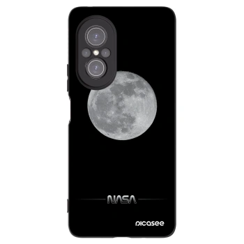 Picasee silikonowe czarne etui na Huawei Nova 9 SE - Moon Minimal