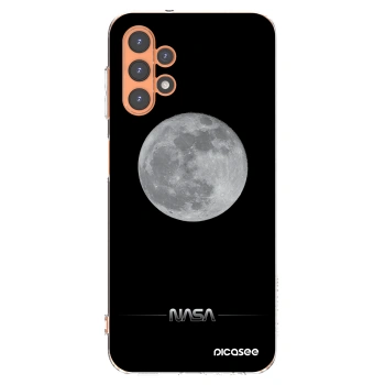 Picasee silikonowe przeźroczyste etui na Samsung Galaxy A13 4G A135 - Moon Minimal