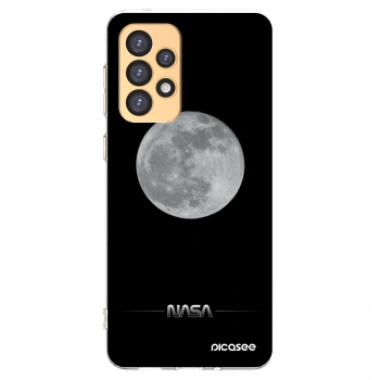 Picasee silikonowe przeźroczyste etui na Samsung Galaxy A33 5G A336 - Moon Minimal