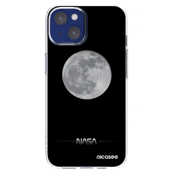 Picasee silikonowe przeźroczyste etui na Apple iPhone 14 - Moon Minimal