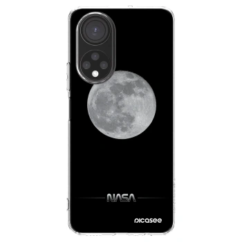 Picasee silikonowe przeźroczyste etui na Honor X7 - Moon Minimal