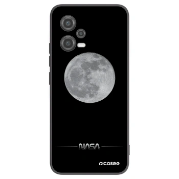 Picasee silikonowe czarne etui na Xiaomi Poco X5 - Moon Minimal