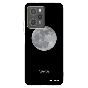 Picasee silikonowe czarne etui na Xiaomi Poco X5 Pro - Moon Minimal