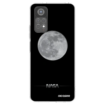 Picasee silikonowe przeźroczyste etui na Xiaomi Redmi Note 11S 5G - Moon Minimal