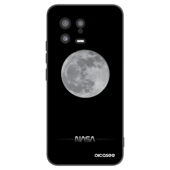 Picasee silikonowe czarne etui na Xiaomi 13 - Moon Minimal