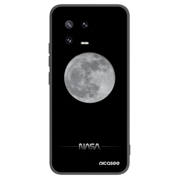 Picasee silikonowe czarne etui na Xiaomi 13 Pro - Moon Minimal