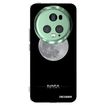 Picasee silikonowe przeźroczyste etui na Honor Magic5 Pro - Moon Minimal