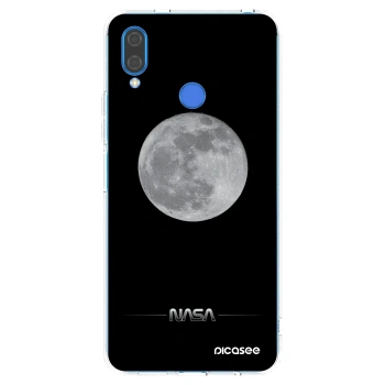 Picasee silikonowe przeźroczyste etui na Huawei Nova 3 - Moon Minimal