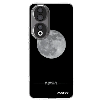 Picasee silikonowe przeźroczyste etui na Honor 90 5G - Moon Minimal