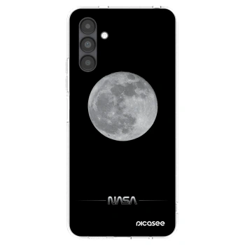 Picasee silikonowe przeźroczyste etui na Samsung Galaxy A04s A047F - Moon Minimal