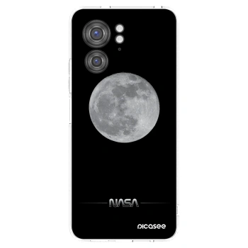 Picasee silikonowe przeźroczyste etui na Motorola Edge 40 - Moon Minimal