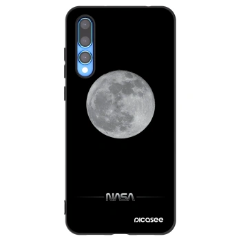 Picasee silikonowe czarne etui na Huawei P20 Pro - Moon Minimal