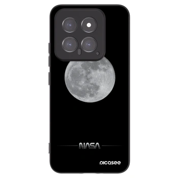 Picasee silikonowe czarne etui na Xiaomi 14 - Moon Minimal