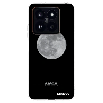 Picasee silikonowe przeźroczyste etui na Xiaomi 14 Pro - Moon Minimal