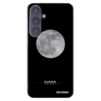Picasee silikonowe przeźroczyste etui na Samsung Galaxy S24+ S926B 5G - Moon Minimal