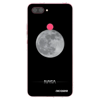 Picasee silikonowe przeźroczyste etui na Xiaomi Mi 8 Lite - Moon Minimal