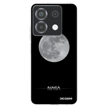 Picasee silikonowe przeźroczyste etui na Xiaomi Poco X6 - Moon Minimal