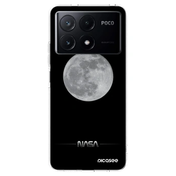 Picasee silikonowe przeźroczyste etui na Xiaomi Poco X6 Pro - Moon Minimal