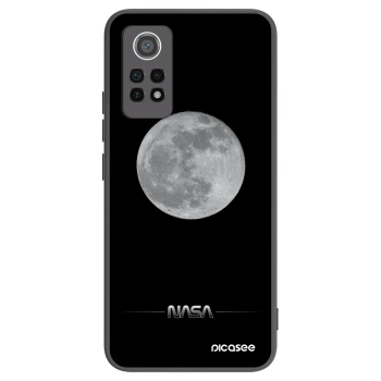 Picasee silikonowe czarne etui na Xiaomi Redmi Note 12 Pro 4G - Moon Minimal
