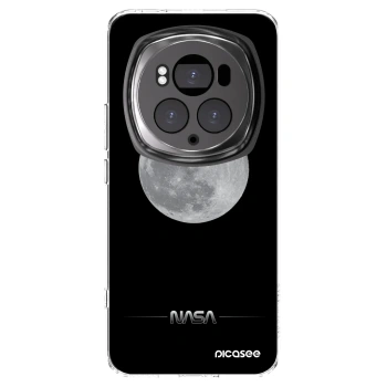 Picasee silikonowe przeźroczyste etui na Honor Magic6 Pro - Moon Minimal