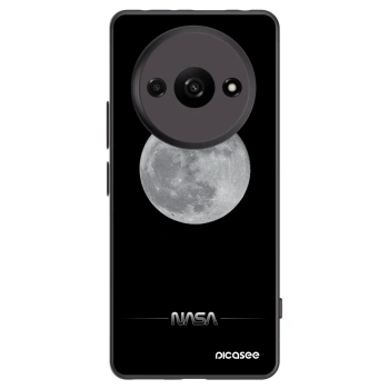 Picasee silikonowe czarne etui na Xiaomi Redmi A3 - Moon Minimal