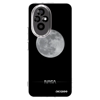 Picasee silikonowe przeźroczyste etui na Honor 200 5G - Moon Minimal