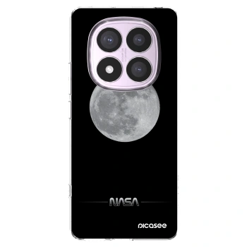 Picasee silikonowe przeźroczyste etui na Xiaomi Redmi Note 14 Pro 5G - Moon Minimal