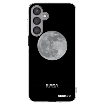 Picasee silikonowe przeźroczyste etui na Samsung Galaxy A16 5G - Moon Minimal
