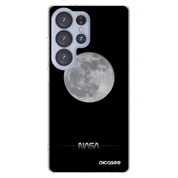 Picasee silikonowe przeźroczyste etui na Samsung Galaxy S25 Ultra 5G - Moon Minimal