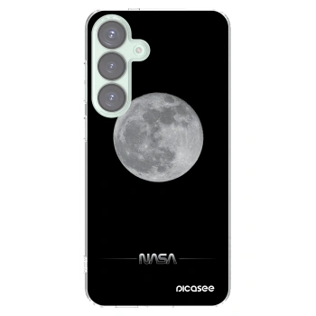 Picasee silikonowe przeźroczyste etui na Samsung Galaxy S25+ 5G - Moon Minimal