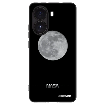 Picasee silikonowe czarne etui na Xiaomi Poco X7 Pro 5G - Moon Minimal