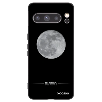 Picasee silikonowe czarne etui na Google Pixel 8 Pro - Moon Minimal