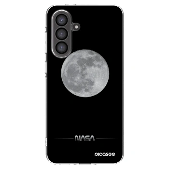 Picasee silikonowe przeźroczyste etui na Samsung Galaxy A56 5G A566B - Moon Minimal