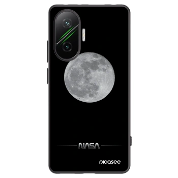 Picasee silikonowe czarne etui na Xiaomi Poco F7 Pro 5G - Moon Minimal