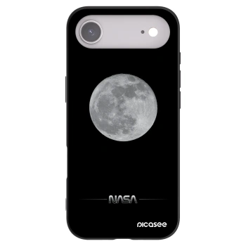 Picasee silikonowe czarne etui na Apple iPhone Air - Moon Minimal