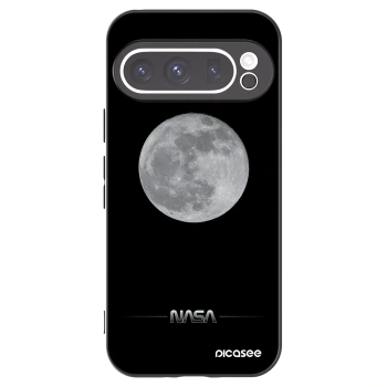 Picasee silikonowe czarne etui na Google Pixel 9 Pro XL - Moon Minimal