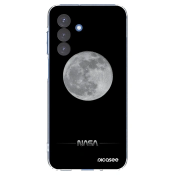 Picasee silikonowe przeźroczyste etui na Samsung Galaxy A17 5G - Moon Minimal
