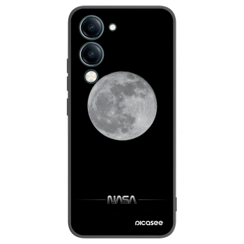 Picasee silikonowe czarne etui na Vivo Y29s 5G - Moon Minimal