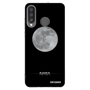 Picasee silikonowe przeźroczyste etui na Huawei P30 Lite - Moon Minimal
