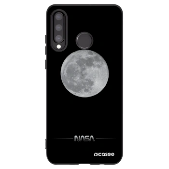 Picasee silikonowe czarne etui na Huawei P30 Lite - Moon Minimal