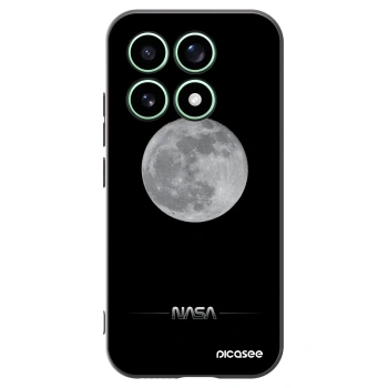 Picasee silikonowe czarne etui na Xiaomi 17 - Moon Minimal