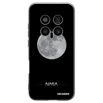 Picasee silikonowe czarne etui na Honor Magic8 Pro 5G - Moon Minimal