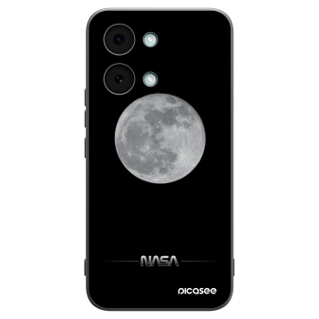 Picasee silikonowe czarne etui na Xiaomi Poco X8 Pro Max - Moon Minimal