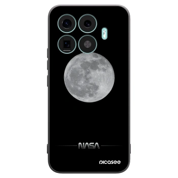 Picasee silikonowe czarne etui na Xiaomi 17T Pro - Moon Minimal