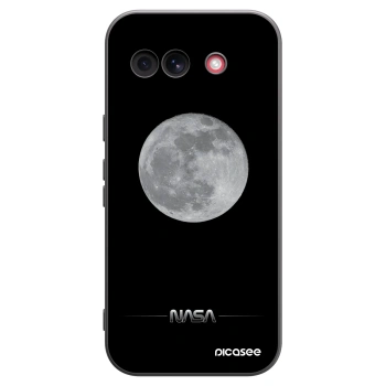 Picasee silikonowe czarne etui na Google Pixel 10a - Moon Minimal
