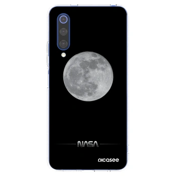 Picasee silikonowe przeźroczyste etui na Xiaomi Mi 9 SE - Moon Minimal
